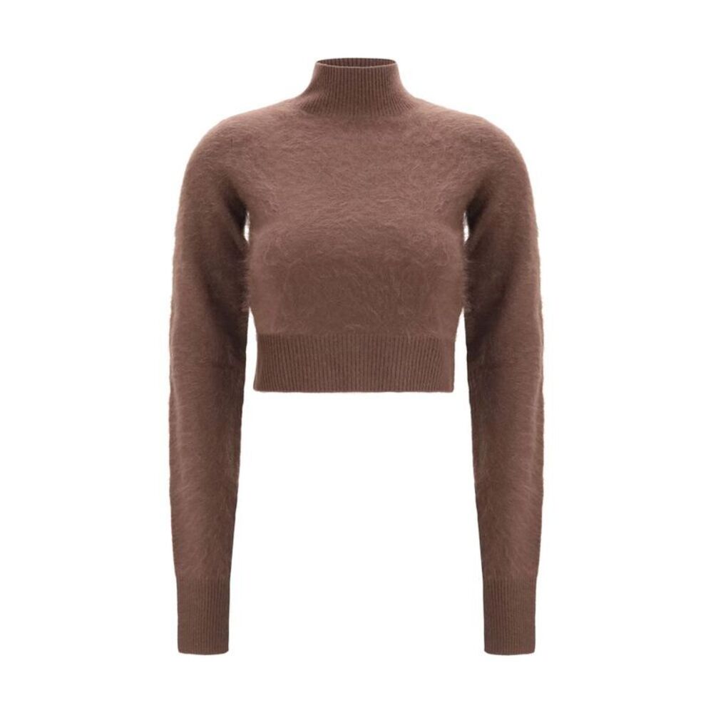 Max Mara Brown Cashmere Women's Sweatshirt